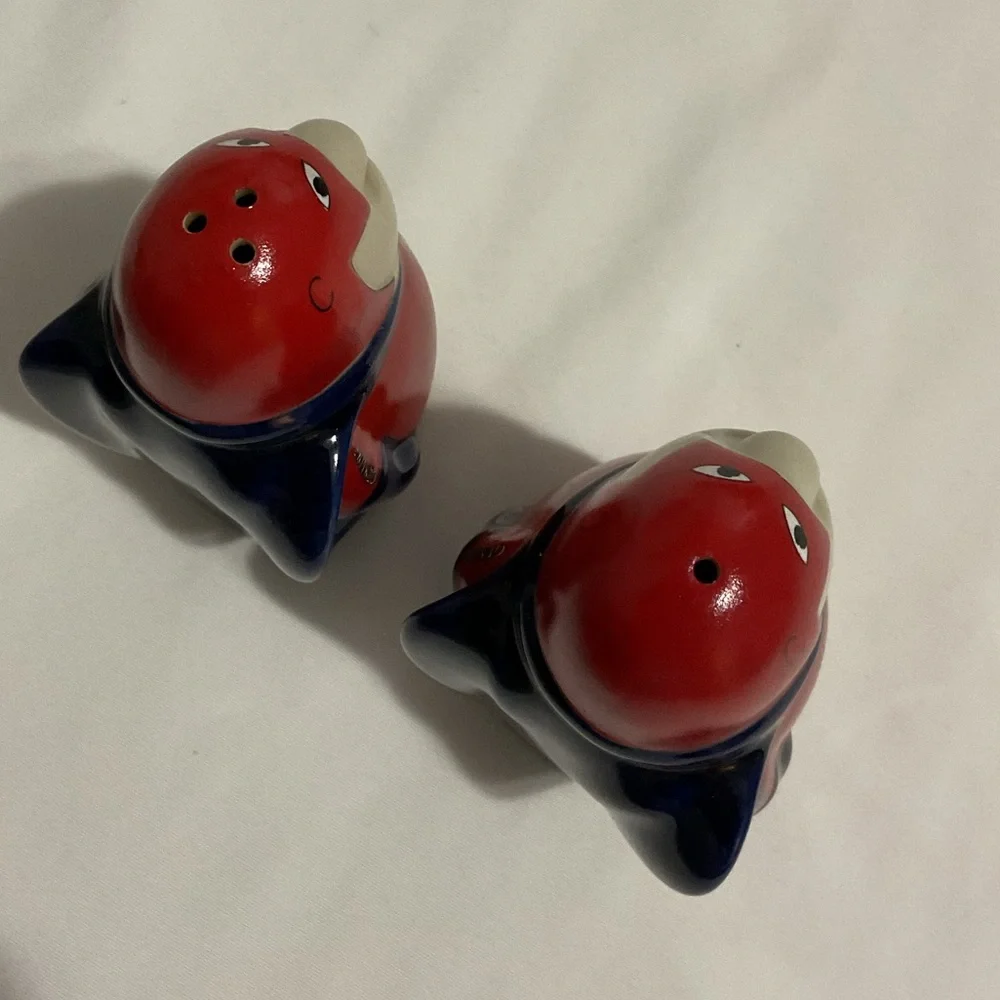 Bud Man Salt & Pepper Shakers Vintage